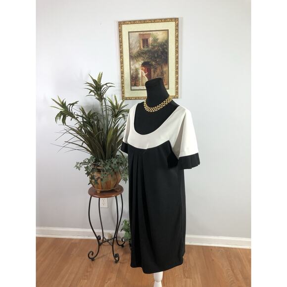 Dressbarn Women's Dress Size M Colorblock Whimsicore Fairy Grunge Y2K - Picture 6 of 11